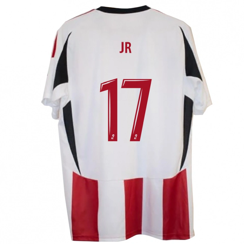Danxen Dámské Everson Jr #17 Červená Modrá Domů Hráčské Dresy 2025/26 Dres