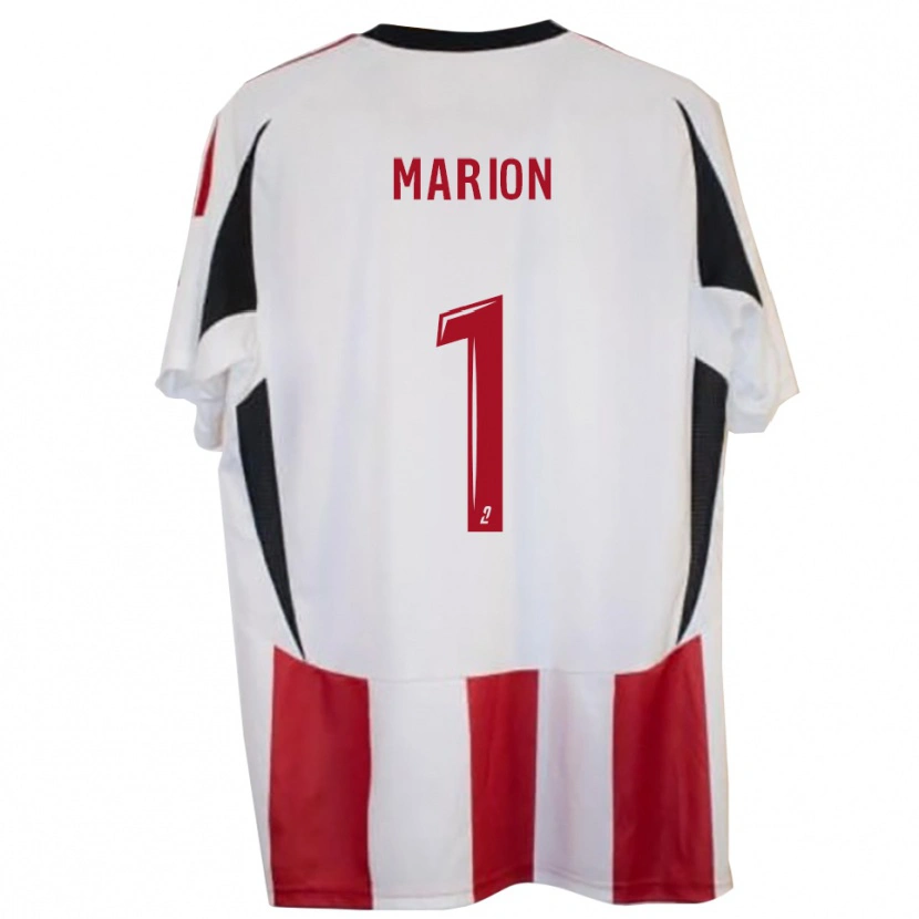 Danxen Dámské Elyot Marion #1 Červená Modrá Domů Hráčské Dresy 2025/26 Dres