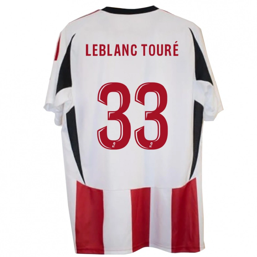 Danxen Dámské Wolo Leblanc Touré #33 Červená Modrá Domů Hráčské Dresy 2025/26 Dres