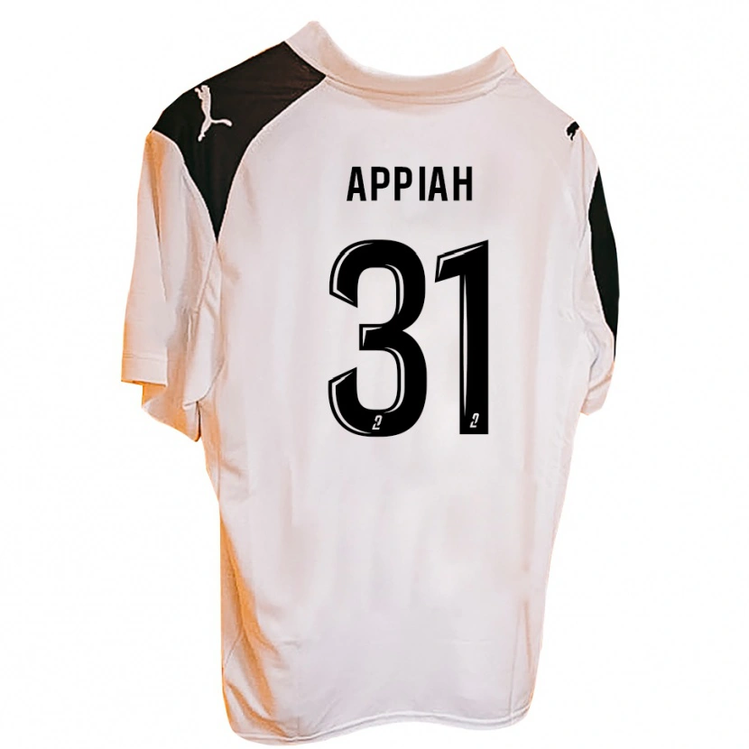 Danxen Dámské Arvin Appiah #31 Černá Bílá Domů Hráčské Dresy 2025/26 Dres