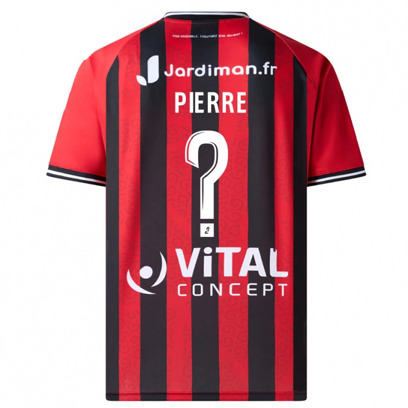 Danxen Dámské Henri-Mathieu Pierre #0 Červená Černá Domů Hráčské Dresy 2025/26 Dres