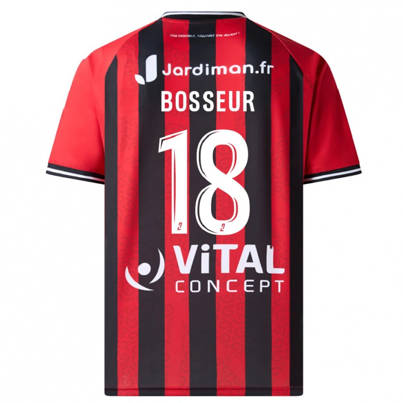 Danxen Dámské Youna Bosseur #18 Červená Černá Domů Hráčské Dresy 2025/26 Dres