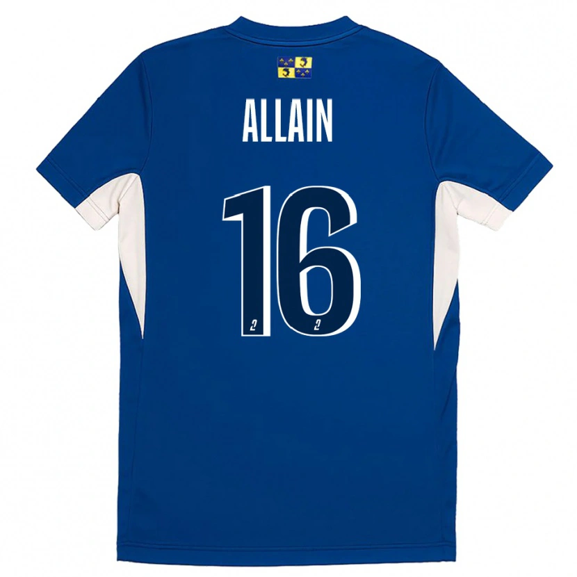 Danxen Dámské Bobby Allain #16 Modrá Tmavě Modrá Domů Hráčské Dresy 2025/26 Dres