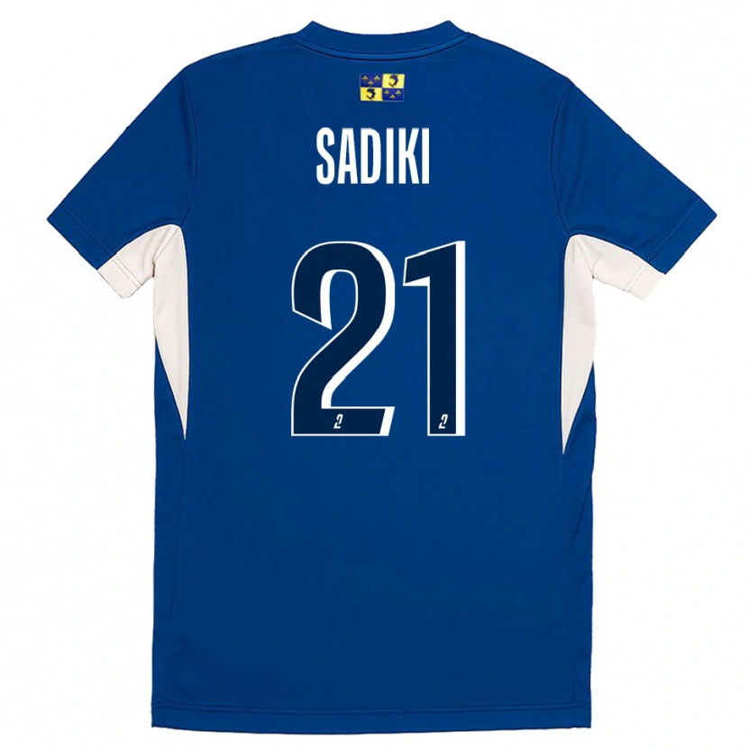 Danxen Dámské Nehla Sadiki #21 Modrá Tmavě Modrá Domů Hráčské Dresy 2025/26 Dres