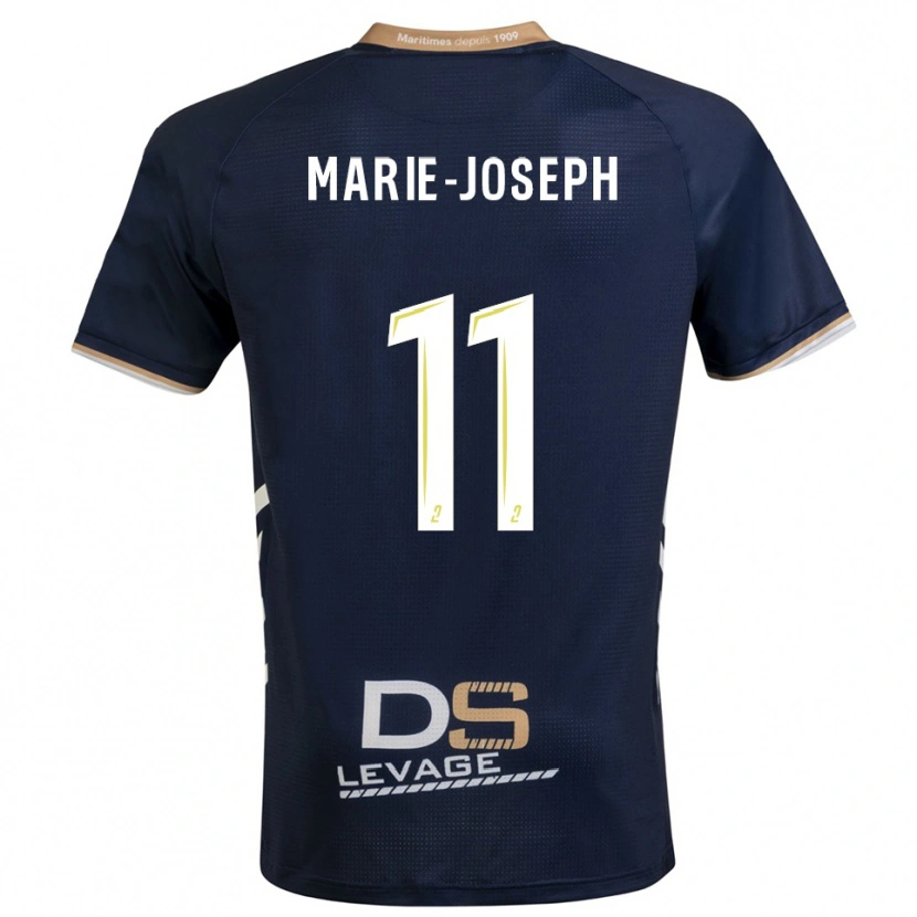 Danxen Dámské Thomas Marie-Joseph #11 Tmavě Modrá Zlatá Domů Hráčské Dresy 2025/26 Dres