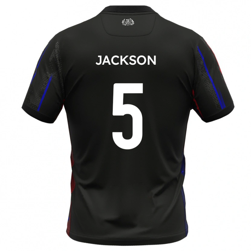 Danxen Dámské Ben Jackson #5 Černá Červená Daleko Hráčské Dresy 2025/26 Dres