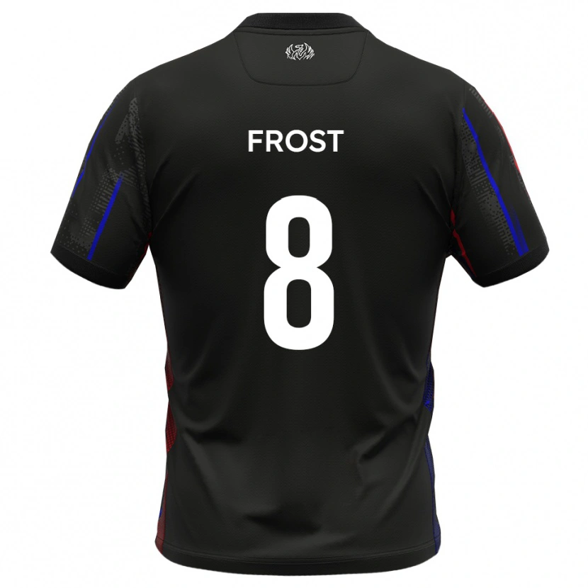 Danxen Dámské Tyler Frost #8 Černá Červená Daleko Hráčské Dresy 2025/26 Dres
