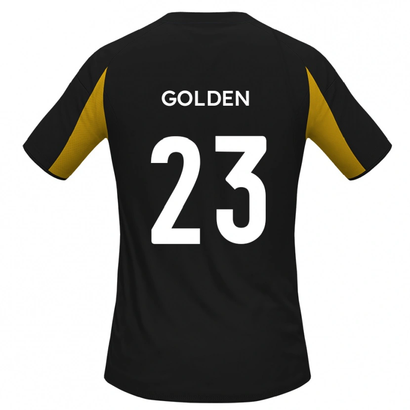 Danxen Dámské Tylor Golden #23 Černá Žlutá Daleko Hráčské Dresy 2025/26 Dres
