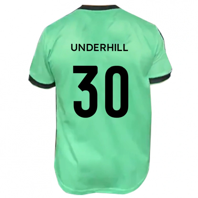 Danxen Dámské Connor Underhill #30 Tyrkysová Černá Daleko Hráčské Dresy 2025/26 Dres