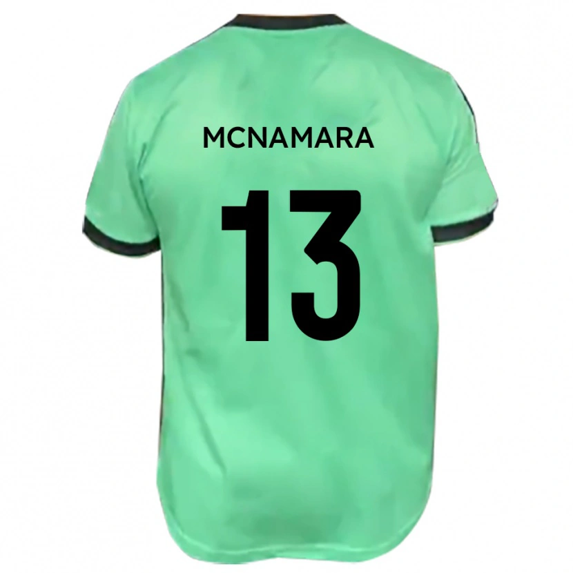Danxen Dámské Josh Mcnamara #13 Tyrkysová Černá Daleko Hráčské Dresy 2025/26 Dres