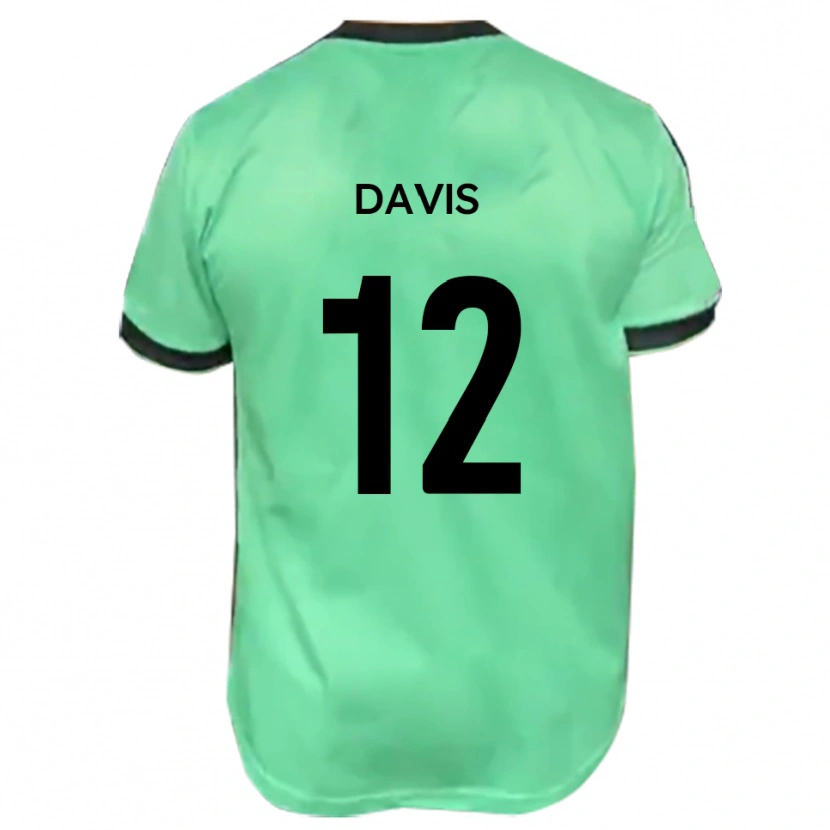 Danxen Dámské Sonnie Davis #12 Tyrkysová Černá Daleko Hráčské Dresy 2025/26 Dres
