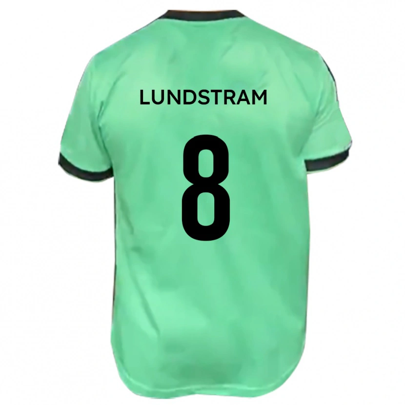 Danxen Dámské Josh Lundstram #8 Tyrkysová Černá Daleko Hráčské Dresy 2025/26 Dres