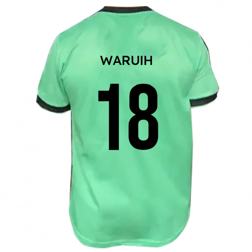 Danxen Dámské Angel Waruih #18 Tyrkysová Černá Daleko Hráčské Dresy 2025/26 Dres