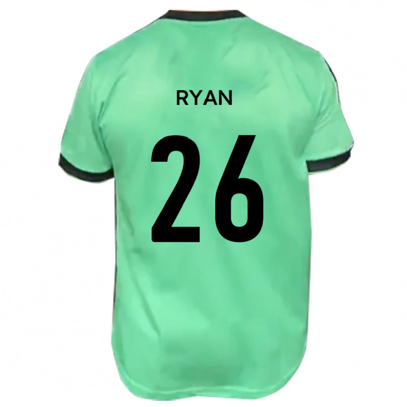 Danxen Dámské Joe Ryan #26 Tyrkysová Černá Daleko Hráčské Dresy 2025/26 Dres