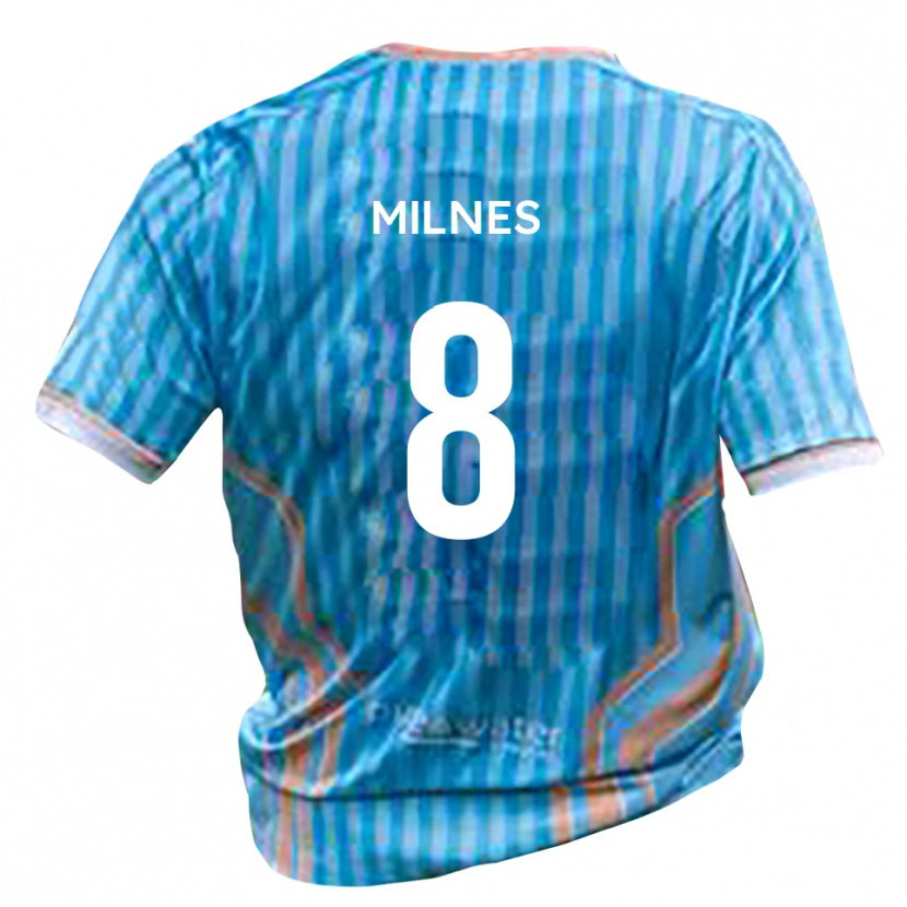 Danxen Dámské Ben Milnes #8 Černá Zlatá Daleko Hráčské Dresy 2025/26 Dres
