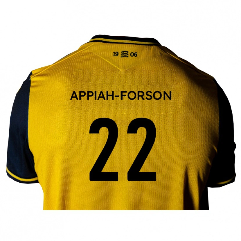 Danxen Dámské Keenan Appiah-Forson #22 Žlutá Černá Daleko Hráčské Dresy 2025/26 Dres