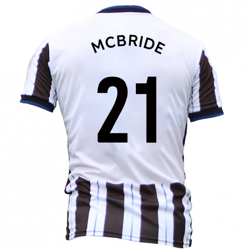 Danxen Dámské Connor Mcbride #21 Bílá Černá Daleko Hráčské Dresy 2025/26 Dres