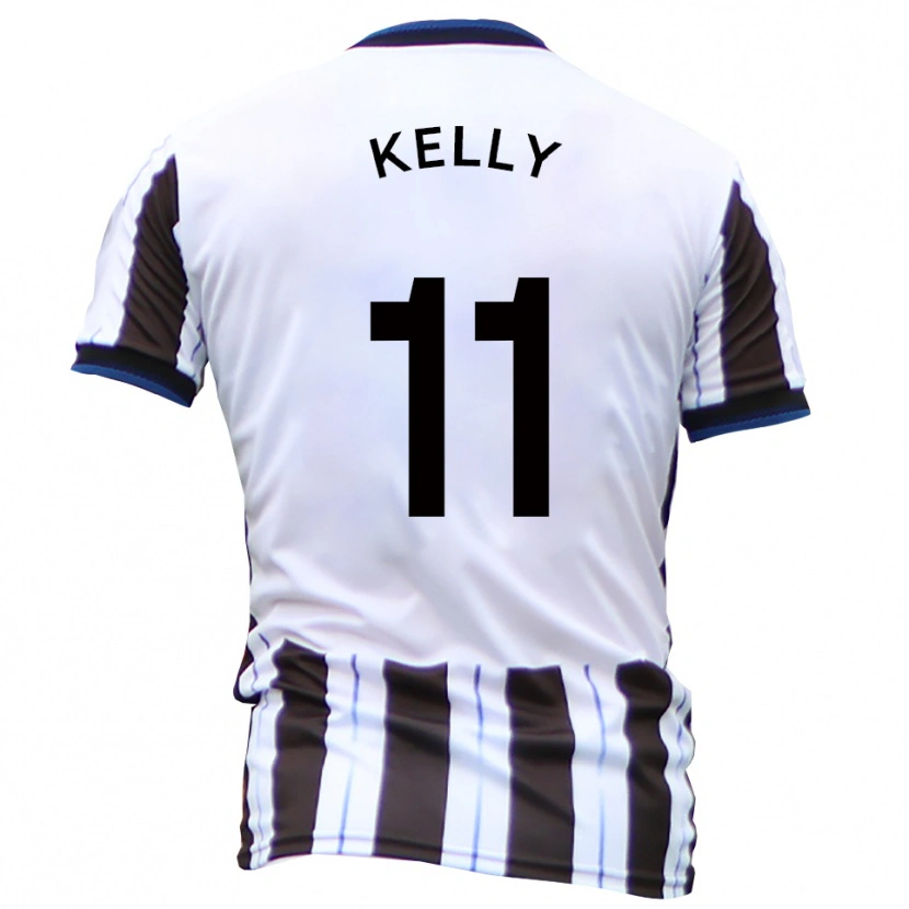 Danxen Dámské Oscar Kelly #11 Bílá Černá Daleko Hráčské Dresy 2025/26 Dres