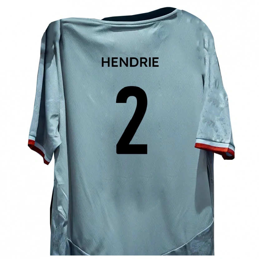 Danxen Dámské Luke Hendrie #2 Bílá Černá Daleko Hráčské Dresy 2025/26 Dres