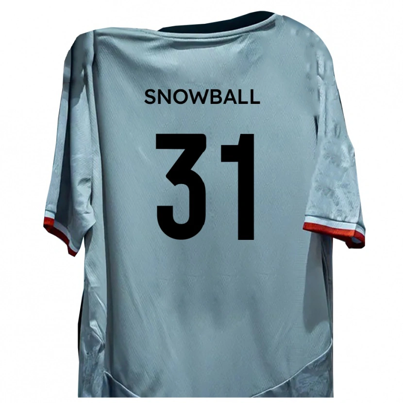 Danxen Dámské Nathan Snowball #31 Bílá Černá Daleko Hráčské Dresy 2025/26 Dres