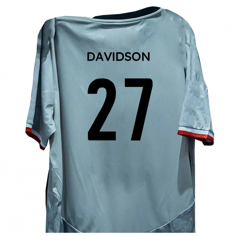 Danxen Dámské Mani Davidson #27 Bílá Černá Daleko Hráčské Dresy 2025/26 Dres