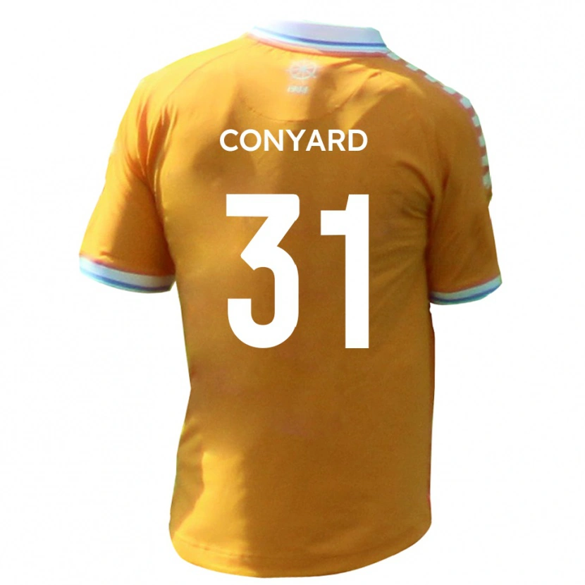 Danxen Dámské Harry Conyard #31 Žlutá Modrá Daleko Hráčské Dresy 2025/26 Dres