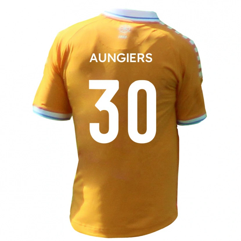 Danxen Dámské Joe Aungiers #30 Žlutá Modrá Daleko Hráčské Dresy 2025/26 Dres