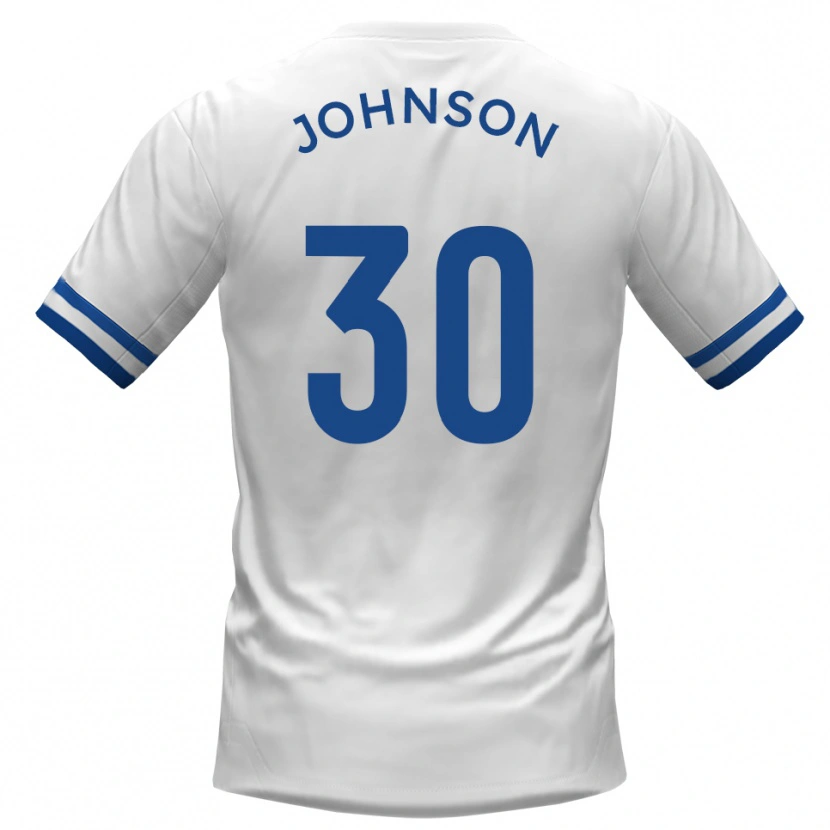 Danxen Dámské Cody Johnson #30 Bílá Modrá Daleko Hráčské Dresy 2025/26 Dres