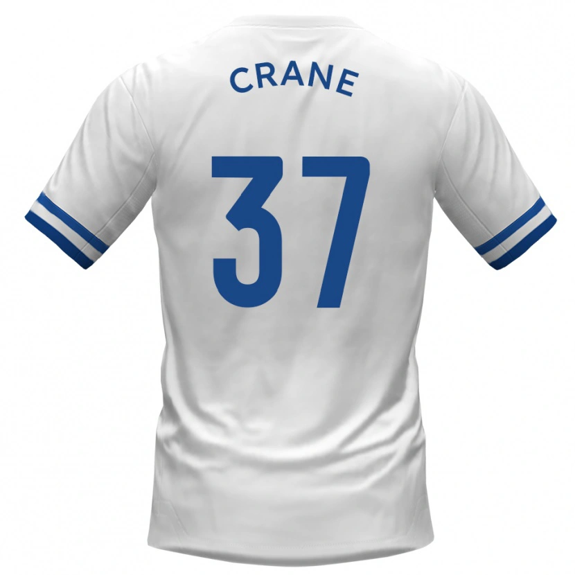 Danxen Dámské Nick Crane #37 Bílá Modrá Daleko Hráčské Dresy 2025/26 Dres