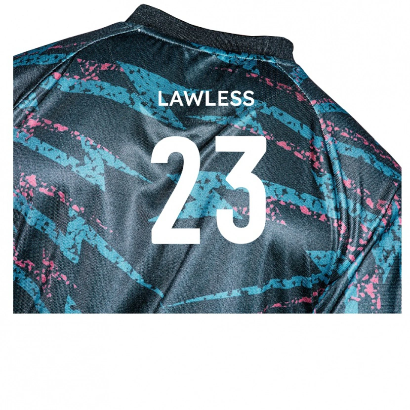 Danxen Dámské Conor Lawless #23 Černá Tmavě Modrá Daleko Hráčské Dresy 2025/26 Dres