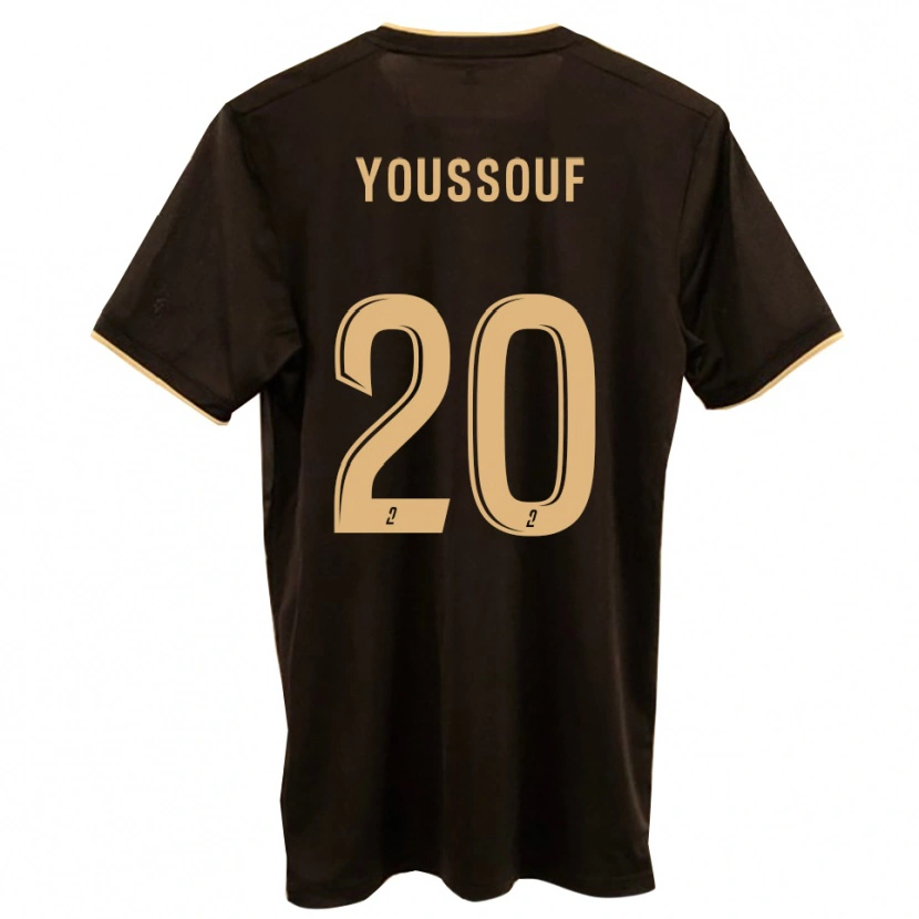 Danxen Dámské Mohamed Youssouf #20 Modrá Červená Daleko Hráčské Dresy 2025/26 Dres