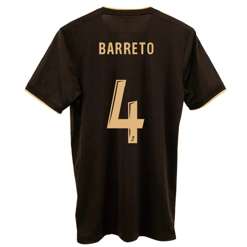 Danxen Dámské Michaël Barreto #4 Modrá Červená Daleko Hráčské Dresy 2025/26 Dres