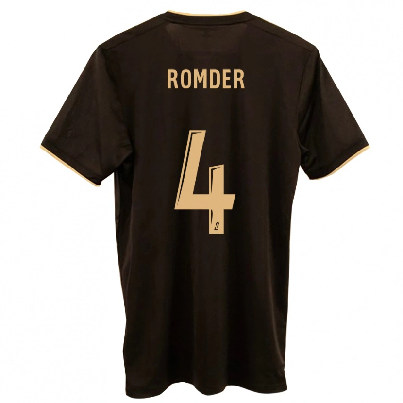 Danxen Dámské Mathis Romder #4 Modrá Červená Daleko Hráčské Dresy 2025/26 Dres
