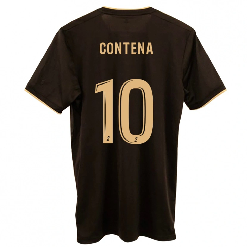 Danxen Dámské Ryan Contena #10 Modrá Červená Daleko Hráčské Dresy 2025/26 Dres