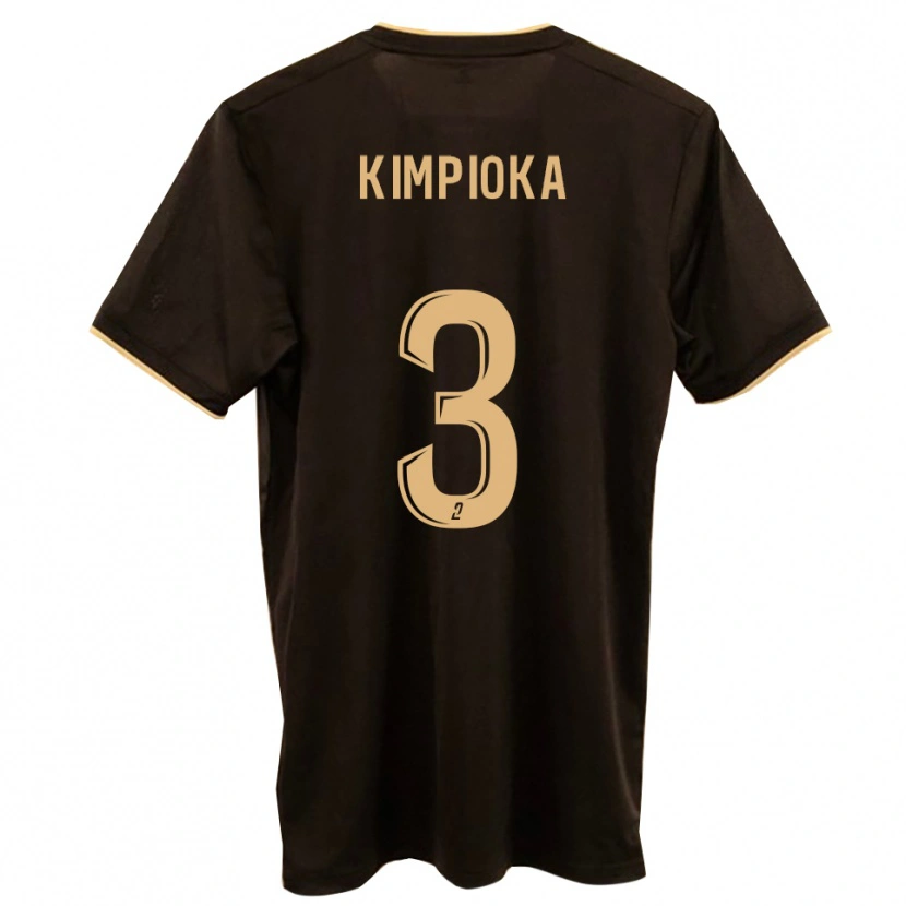 Danxen Dámské Noah Kimpioka #3 Modrá Červená Daleko Hráčské Dresy 2025/26 Dres