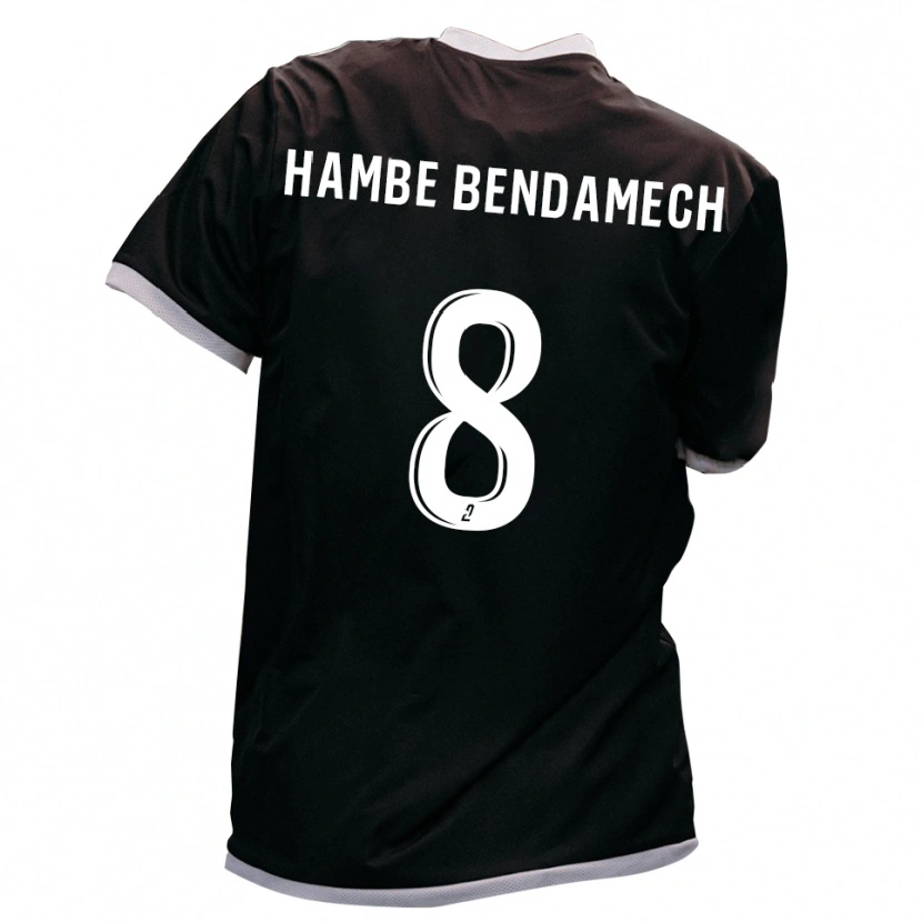 Danxen Dámské Liam Hambe Bendamech #8 Černá Zlatá Daleko Hráčské Dresy 2025/26 Dres