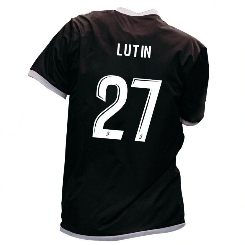 Danxen Dámské Rayan Lutin #27 Černá Zlatá Daleko Hráčské Dresy 2025/26 Dres