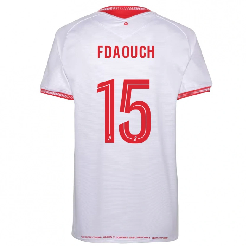 Danxen Dámské Zakaria Fdaouch #15 Černá Červená Daleko Hráčské Dresy 2025/26 Dres