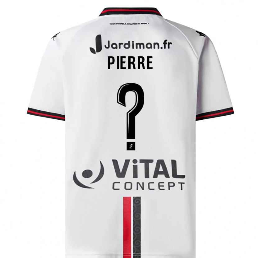 Danxen Dámské Henri-Mathieu Pierre #0 Bílá Červená Daleko Hráčské Dresy 2025/26 Dres