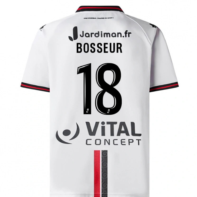 Danxen Dámské Youna Bosseur #18 Bílá Červená Daleko Hráčské Dresy 2025/26 Dres