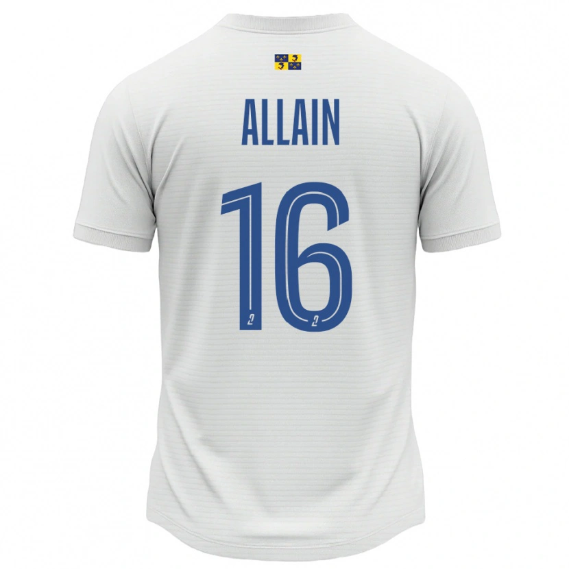 Danxen Dámské Bobby Allain #16 Bílá Modrá Daleko Hráčské Dresy 2025/26 Dres