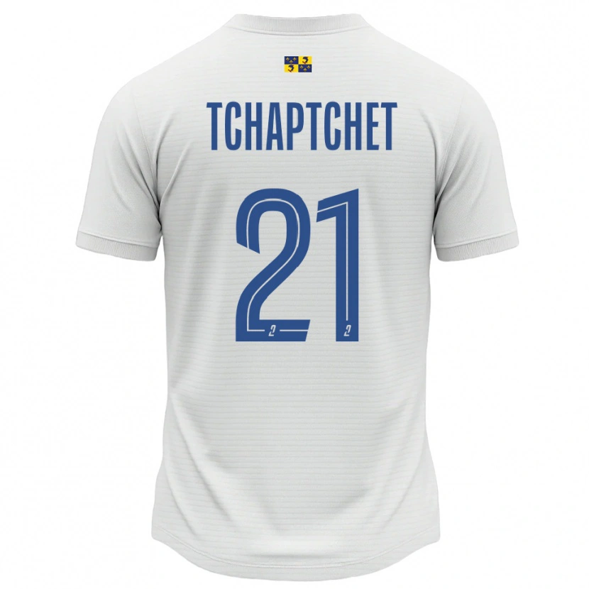 Danxen Dámské Allan Tchaptchet #21 Bílá Modrá Daleko Hráčské Dresy 2025/26 Dres
