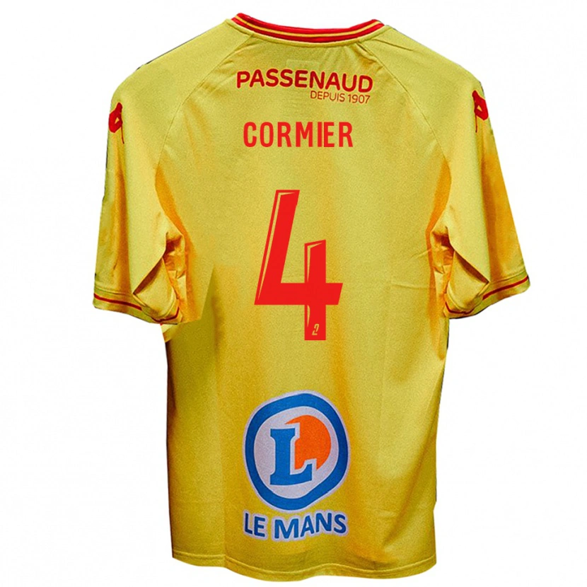 Danxen Dámské Leny Cormier #4 Žlutá Daleko Hráčské Dresy 2025/26 Dres