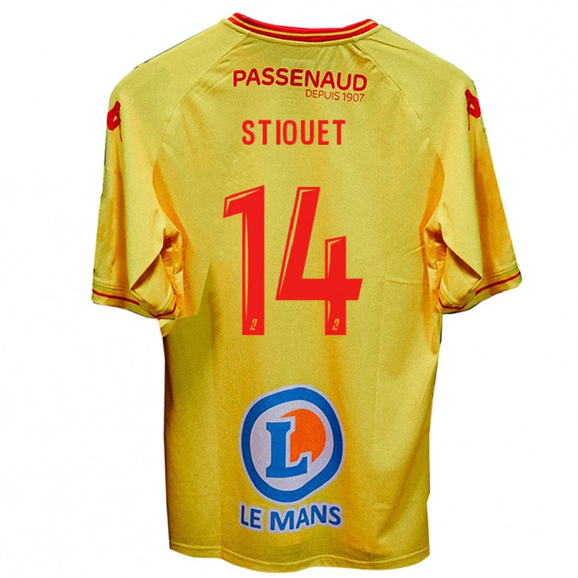 Danxen Dámské Ayoub Stiouet #14 Žlutá Daleko Hráčské Dresy 2025/26 Dres