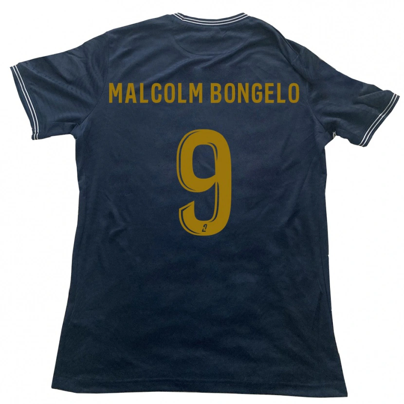 Danxen Dámské Fidèle Malcolm Bongelo #9 Tmavě Modrá Zlatá Daleko Hráčské Dresy 2025/26 Dres