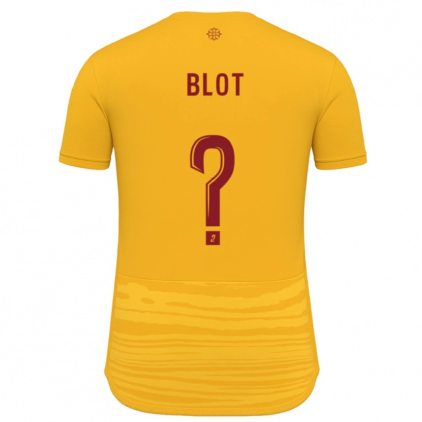 Danxen Dámské Titouan Blot #0 Oranžová Burgundská Daleko Hráčské Dresy 2025/26 Dres