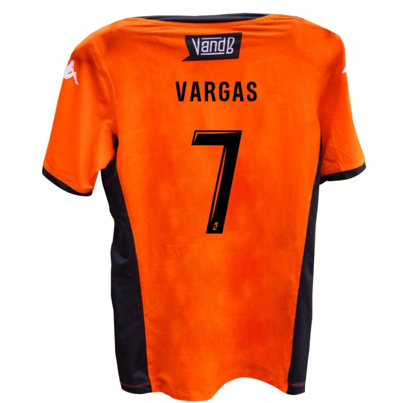 Danxen Dámské Thibaut Vargas #7 Bílá Černá Daleko Hráčské Dresy 2025/26 Dres