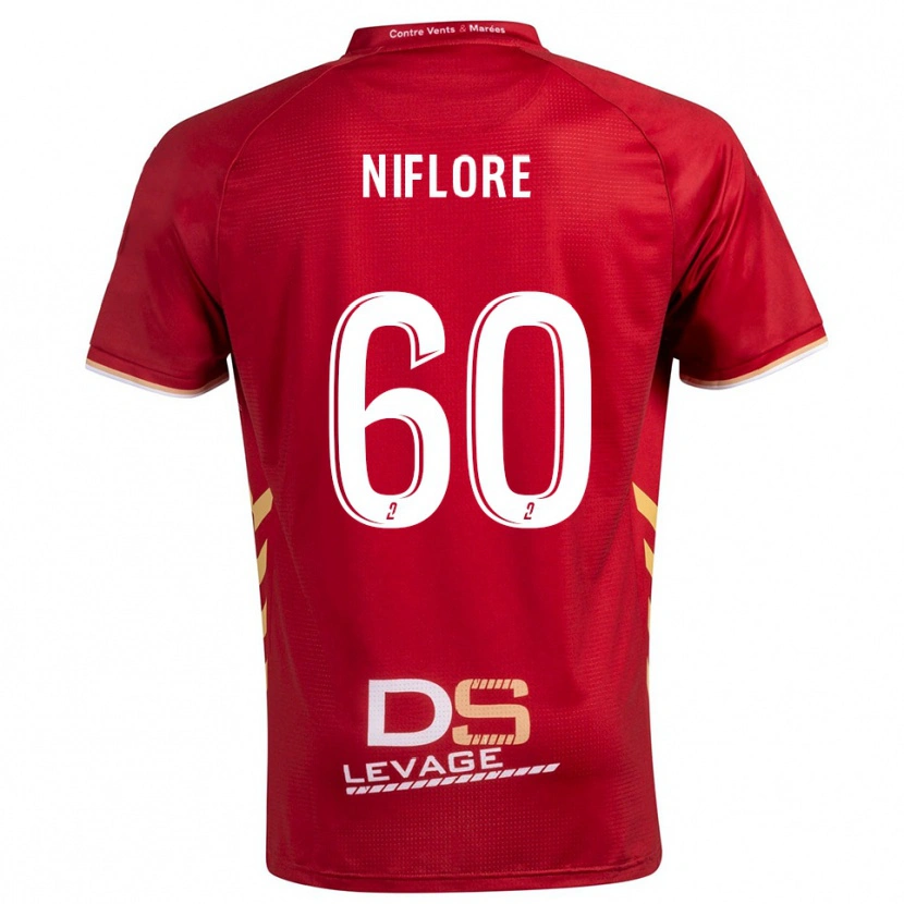 Danxen Dámské Mathys Niflore #60 Burgundská Zlatá Daleko Hráčské Dresy 2025/26 Dres
