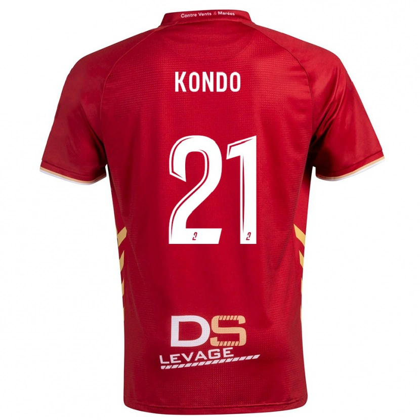Danxen Dámské Geoffrey Kondo #21 Burgundská Zlatá Daleko Hráčské Dresy 2025/26 Dres