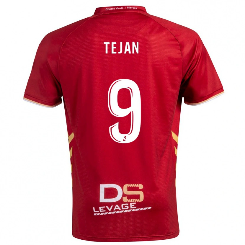 Danxen Dámské Kay Tejan #9 Burgundská Zlatá Daleko Hráčské Dresy 2025/26 Dres